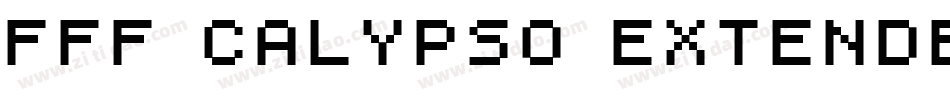 FFF Calypso Extended字体转换